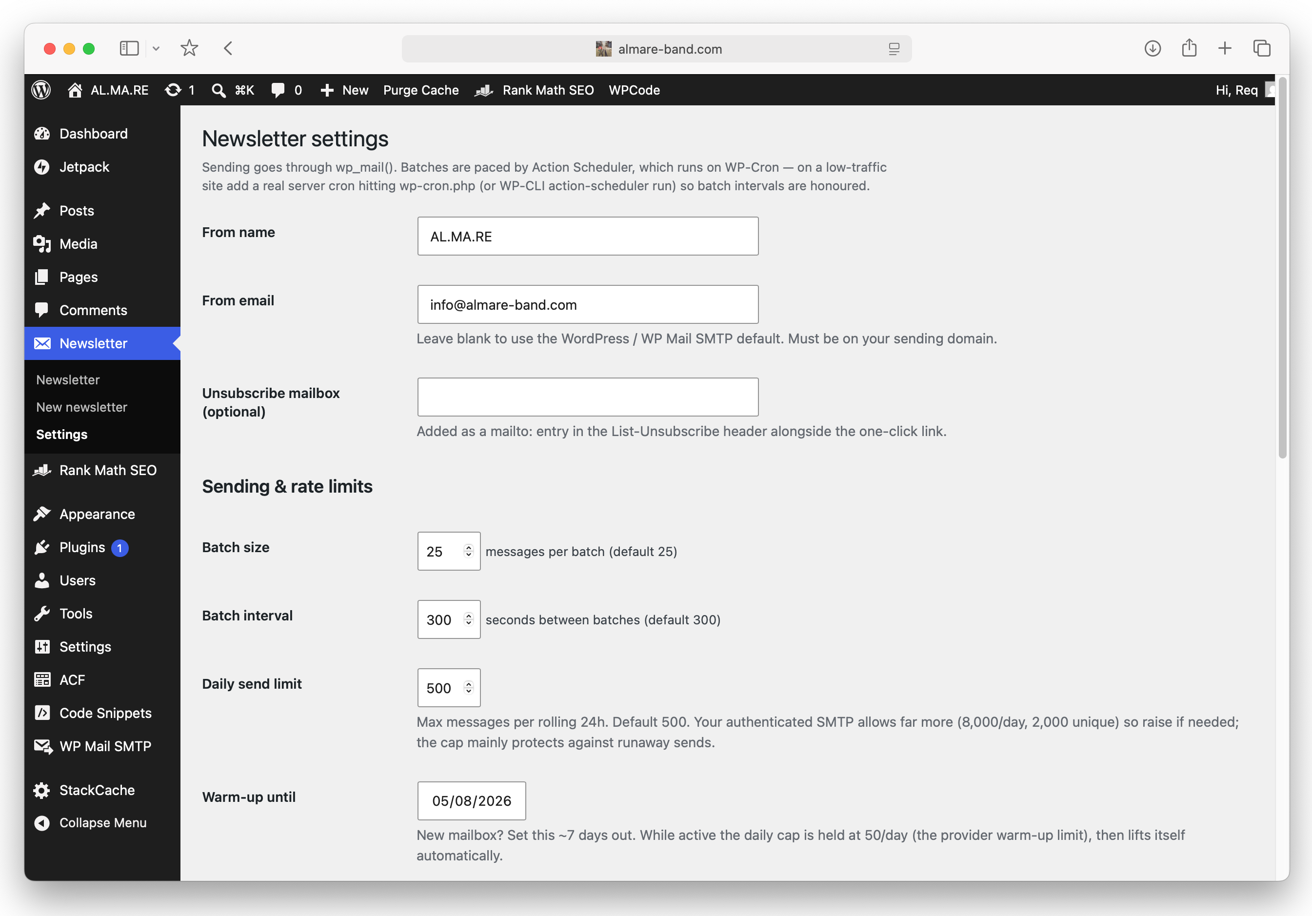 Simple Newsletter Mattrs